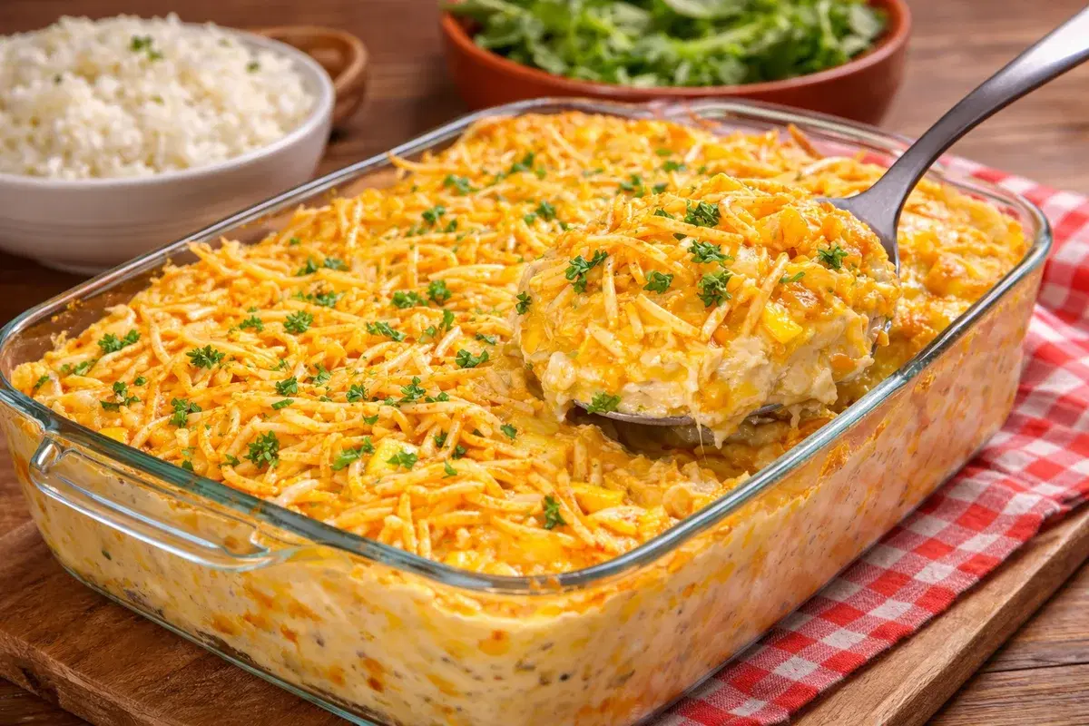 Fricassê de Frango com Milho